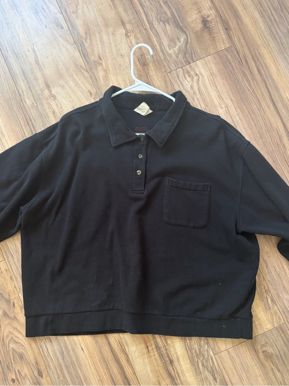 Heritage Black Sweatshirt with USC Patch